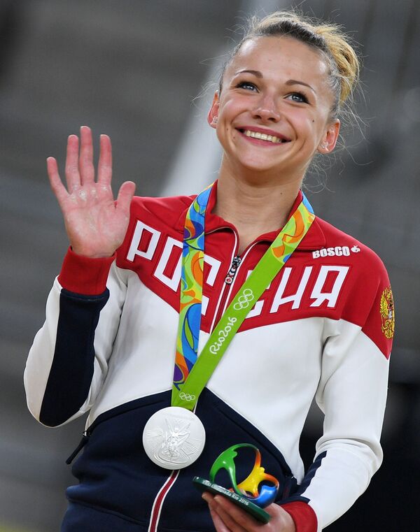 Российская гимнастка Мария Пасека - Sputnik Южная Осетия