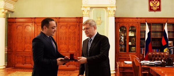 Знауру Гассиеву вручена высшая награда Прокуратуры России - Sputnik Южная Осетия