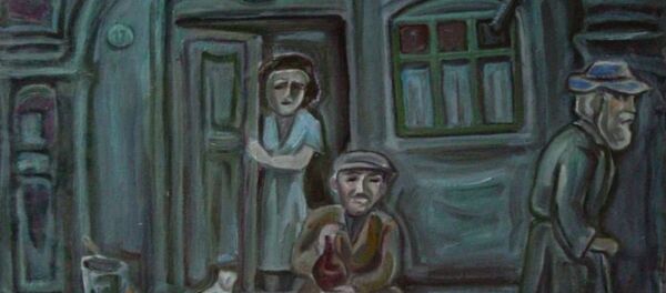 Еврейский квартал. Работа Хсара Гассиева Еврейский квартал. Работа Хсара Гассиева - Sputnik Южная Осетия