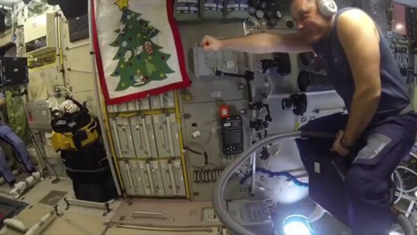 Российский космонавт полетал по МКС на пылесосе - Sputnik Южная Осетия