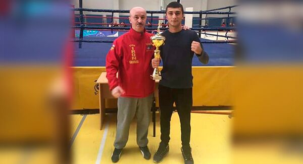 Алан Хугаев стал лучшим боксером чемпионата Осетии - Sputnik Южная Осетия