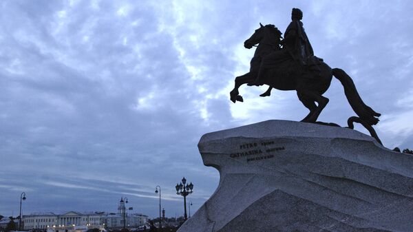 Памятник Петру I на Сенатской площади Санкт-Петербурга - Sputnik Южная Осетия