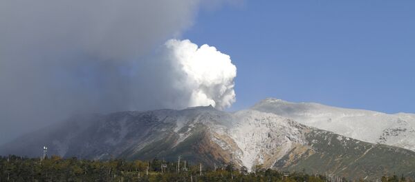 В Японии при извержении вулкана и сходе лавины погиб человек - Sputnik Южная Осетия