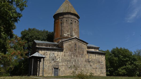 Храм Пресвятой Богородицы в селе Цунар - Sputnik Южная Осетия