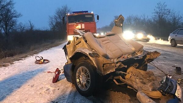 В ДТП с участием автобуса в Крыму погибли три человека - Sputnik Южная Осетия