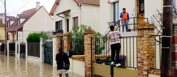 Наводнение в Париже Наводнение в Париже - Sputnik Южная Осетия