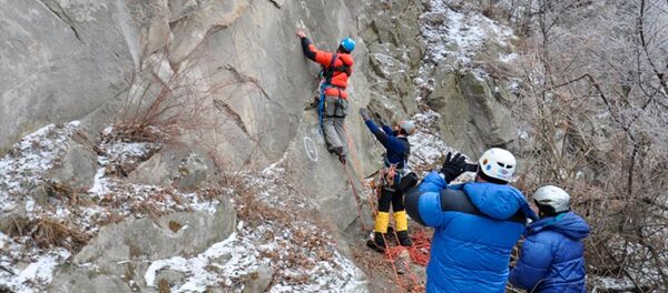 Команда из Северной Осетии принимает участие в чемпионате России по альпинизму - Sputnik Южная Осетия