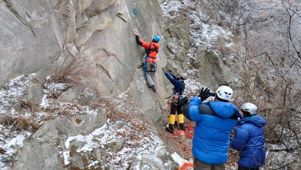Команда из Северной Осетии принимает участие в чемпионате России по альпинизму - Sputnik Южная Осетия