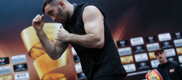 Открытая тренировка Мурата Гассиева Открытая тренировка Мурата Гассиева - Sputnik Южная Осетия