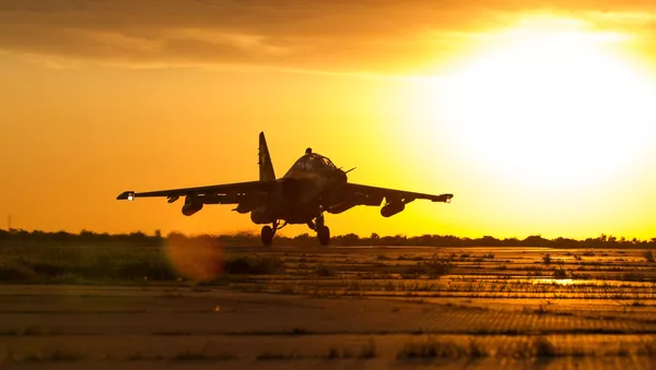 Боевая работа российских Су-25 с базы Хмеймим в сопровождении сирийских МиГ-29 - Sputnik Южная Осетия
