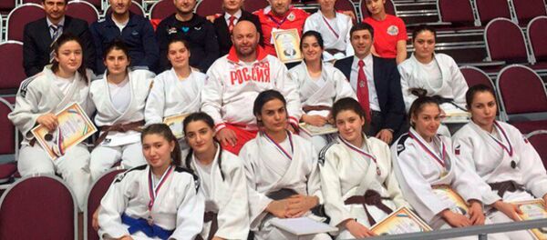 Сборная Северной Осетии по дзюдо завоевала 19 наград на первенстве СКФО среди спортсменов до 23 лет в Назрани Сборная Северной Осетии по дзюдо завоевала 19 наград на первенстве СКФО среди спортсменов до 23 лет в Назрани - Sputnik Южная Осетия