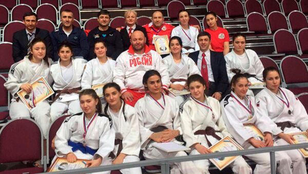 Сборная Северной Осетии по дзюдо завоевала 19 наград на первенстве СКФО среди спортсменов до 23 лет в Назрани - Sputnik Южная Осетия
