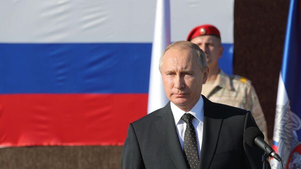 Президент РФ В. Путин посетил авиабазу Хмеймим в Сирии - Sputnik Южная Осетия