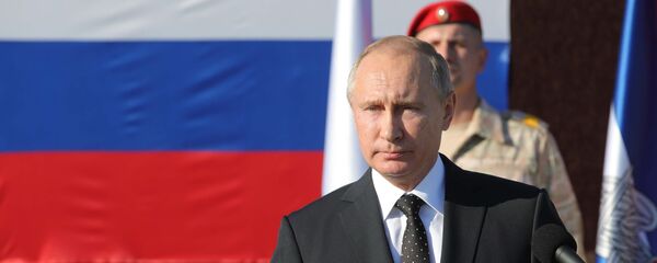 Президент РФ В. Путин посетил авиабазу Хмеймим в Сирии Президент РФ В. Путин посетил авиабазу Хмеймим в Сирии - Sputnik Южная Осетия