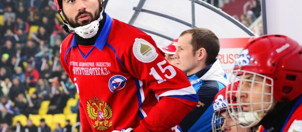 Хоккей с мячом. Чемпионат мира. Матч Россия - Норвегия Хоккей с мячом. Чемпионат мира. Матч Россия - Норвегия - Sputnik Южная Осетия