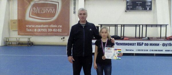 Джиголаты Аланæ, ЦКФЗ бронзæйон призер Джиголаты Аланæ, ЦКФЗ бронзæйон призер - Sputnik Хуссар Ирыстон