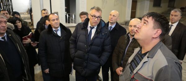 Делегация из России побывала на объектах в Южной Осетии - Sputnik Южная Осетия