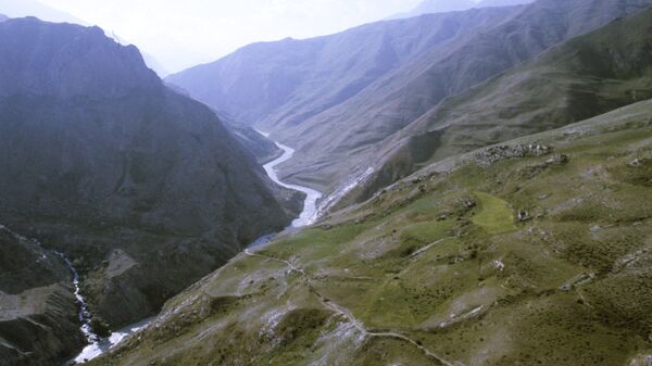 Ущелье реки Ягноб. Таджикистан - Sputnik Южная Осетия