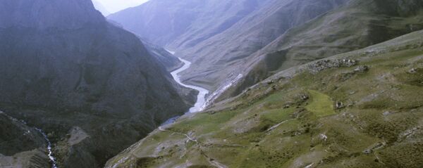 Ущелье реки Ягноб. Таджикистан Ущелье реки Ягноб. Таджикистан - Sputnik Южная Осетия