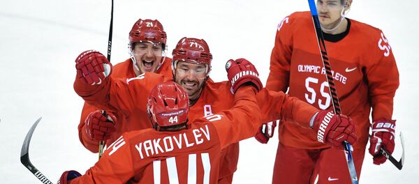 Олимпиада 2018. Хоккей. Мужчины. Матч Россия - Словения - Sputnik Южная Осетия