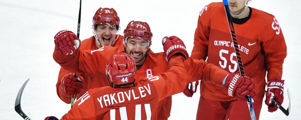 Олимпиада 2018. Хоккей. Мужчины. Матч Россия - Словения - Sputnik Южная Осетия