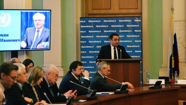 Конференция в Москве памяти Виталия Чуркина - Sputnik Южная Осетия