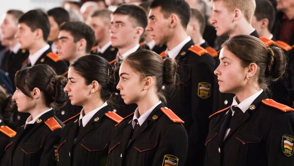 Торжественное собрание в честь 23 февраля - Sputnik Южная Осетия