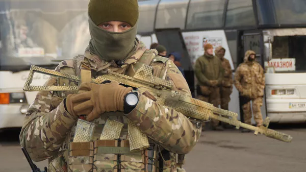 Обмен военнопленными между ДНР, ЛНР и Украиной в Донецкой области - Sputnik Южная Осетия
