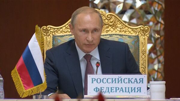 Спутник_Путин о поддержке Сирии и причинах притока беженцев в Европу - Sputnik Южная Осетия