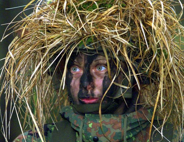 Женщина-солдат в немецкой армии - Sputnik Южная Осетия