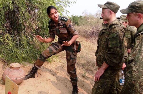 Женщина-офицер индийской армии - Sputnik Южная Осетия