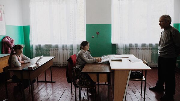Учат в селах: Дидмухинская средняя школа - Sputnik Южная Осетия