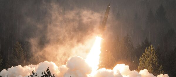 Пуск ракеты на полигоне Луга в Ленинградской области Пуск ракеты на полигоне Луга в Ленинградской области - Sputnik Южная Осетия