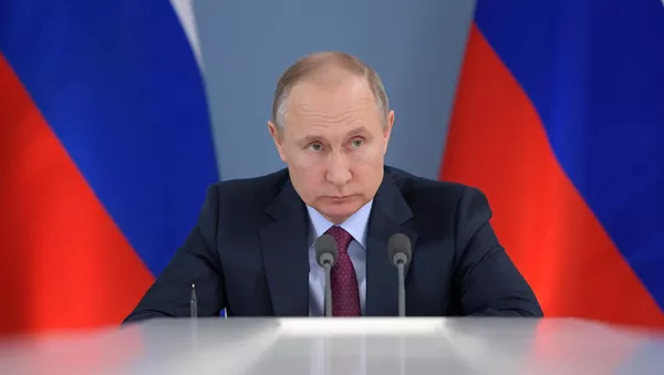Рабочая поездка президента РФ В. Путина в Самарскую область - Sputnik Южная Осетия