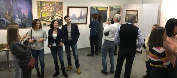 В Москве открылась выставка художника из Осетии Мурата Гогаева - Sputnik Южная Осетия