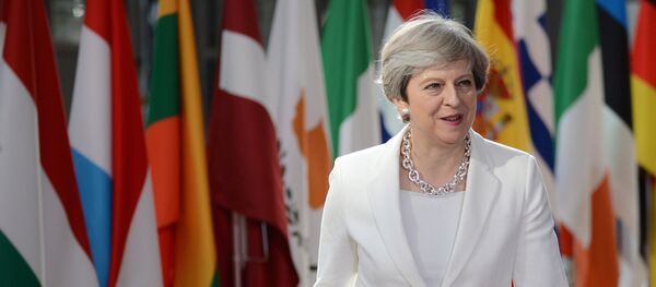 Премьер-министр Великобритании Тереза Мэй - Sputnik Южная Осетия