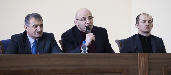 Встреча А.Таймазова со студентами ЮОГУ Встреча А.Таймазова со студентами ЮОГУ - Sputnik Южная Осетия