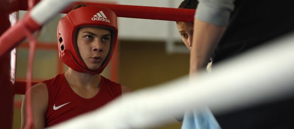 Международный турнир по боксу к 25 независимости РЮО Международный турнир по боксу к 25 независимости РЮО - Sputnik Хуссар Ирыстон