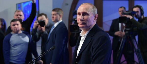 Предвыборный штаб кандидата в президенты РФ В. Путина Предвыборный штаб кандидата в президенты РФ В. Путина - Sputnik Южная Осетия