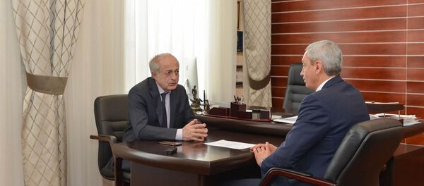 Официальным представителем Северной Осетии в Крыму назначен Валерий Савлаев Официальным представителем Северной Осетии в Крыму назначен Валерий Савлаев - Sputnik Южная Осетия