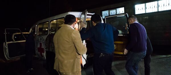 Передача тела Арчила Татунашвили Передача тела Арчила Татунашвили - Sputnik Южная Осетия