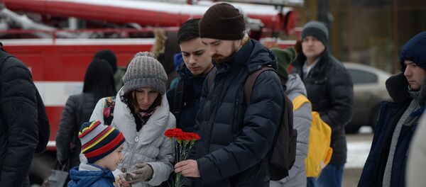Пожар в торговом центре «Зимняя вишня» в Кемерово Пожар в торговом центре «Зимняя вишня» в Кемерово - Sputnik Южная Осетия