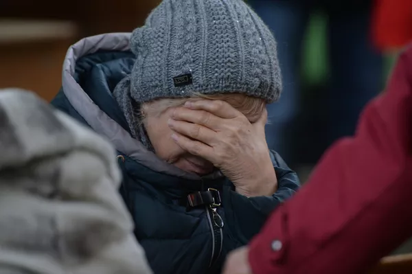Родственница одного из пропавших без вести при пожаре в торговом центре «Зимняя вишня» в Кемерово Родственница одного из пропавших без вести при пожаре в торговом центре «Зимняя вишня» в Кемерово - Sputnik Южная Осетия