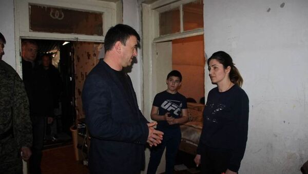 Спикер парламента РЮО посетил многодетные семьи в Цхинвале - Sputnik Хуссар Ирыстон