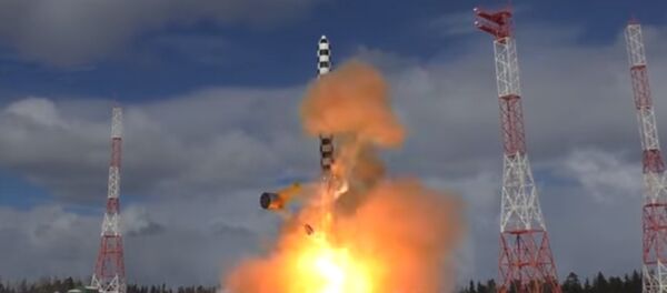 Испытания МБР тяжёлого класса Сармат на космодроме Плесецк - Sputnik Южная Осетия