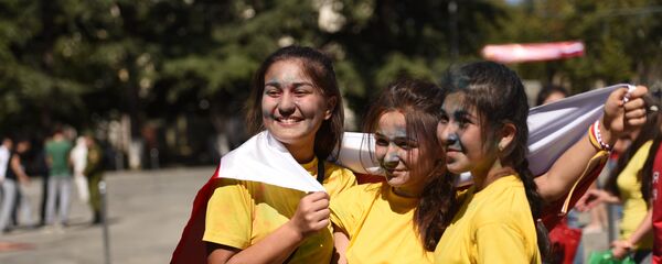 День Флага в Южной Осетии День Флага в Южной Осетии - Sputnik Южная Осетия