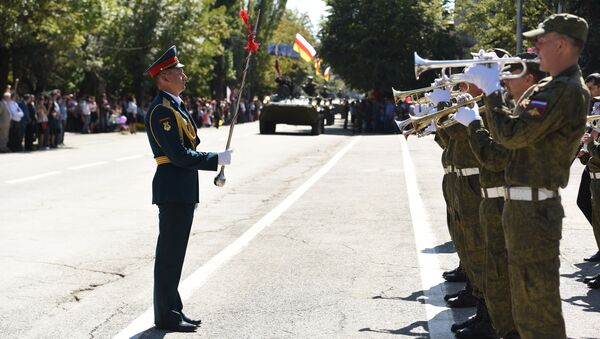 Парад, 25 лет независимости РЮО. - Sputnik Южная Осетия