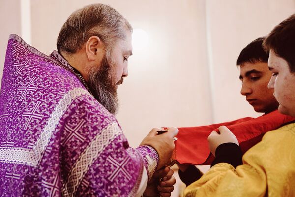 Вербное воскресенье в Цхинвале - Sputnik Южная Осетия