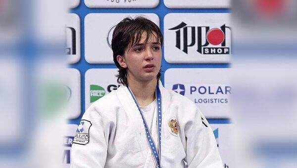 Ирэна Хубулова, чемпионка Кубка Европы по дзюдо - Sputnik Южная Осетия
