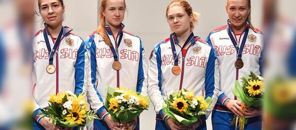 Марина Кесаева – бронзовый призер первенства мира среди юниоров по фехтованию Марина Кесаева – бронзовый призер первенства мира среди юниоров по фехтованию - Sputnik Южная Осетия